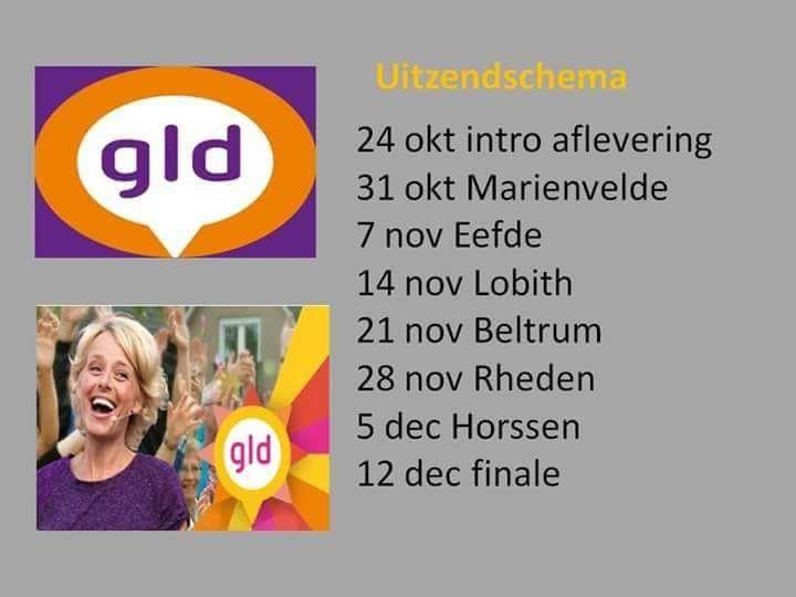 Uitzendschema omroep Gelderland