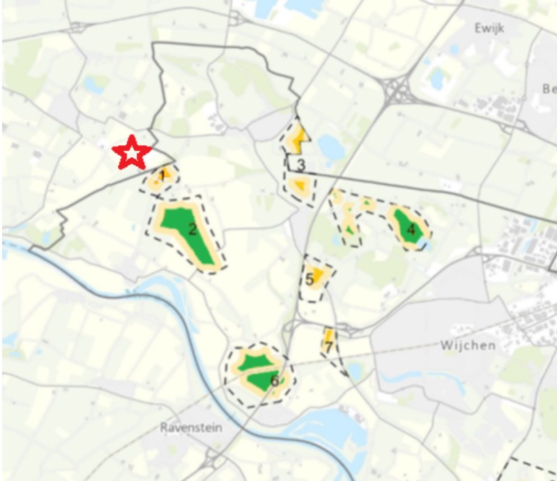 locaties windturbines